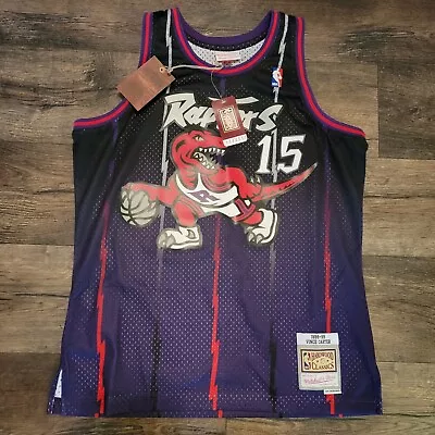 Vince Carter 1998-99 Mitchell & Ness Raptors Men's Reload Swingman Jersey NEW • $49.99