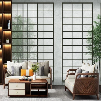 £20.83 • Buy Japanese Style Yoga Tea Room Decoration Wallpaper Chinese Door Pattern Murals