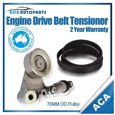 Drive Belt Tensioner Fit Nissan Patrol GU ZD30 With CRD 70MM 3.0L Series 56+ 7 • $50