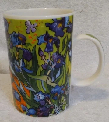 $24.99 • Buy CHALEUR 12 Oz MUG VINCENT VAN GOGH IRIS MASTER IMPRESSIONISTS By D. BURROWS