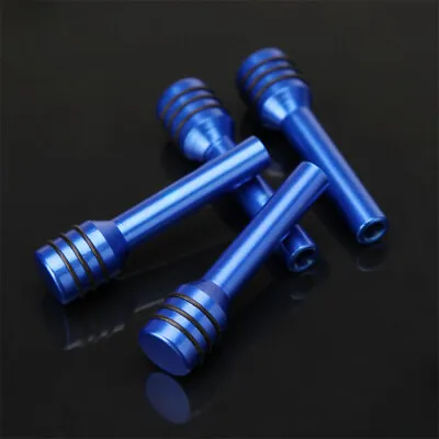 4Pcs Blue Knob Pull Pins  Car Security Door Lock Pins Interior Door Lock  • $6.58