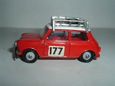 Corgi Toys Bmc Mini Cooper S Monte Carlo Rallye Playworn Vintage (see Photos) • $115.12