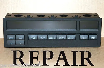 PIXEL REPAIR SERVICE For BMW E36 11 BUTTON ON BOARD COMPUTER OBC 318 325 328 M3 • $99.95