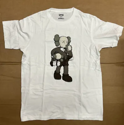 KAWS X Uniqlo Clean Slate Tee (US Sizing) White - Size XL • $40