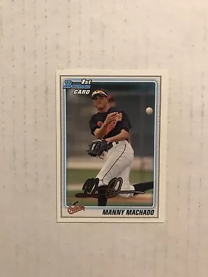 2010 Bowman Draft Picks & Prospects - Draft Picks #BDPP80 Manny Machado (RC) • $9.99