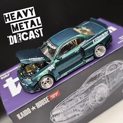 Kaido House X Mini GT Nissan Skyline GT-R R34 GReddy V1 (2023 Limited Edition) • $29.95