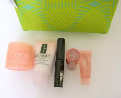 Clinique 6 PCS Makeup / Skincare Travel Gift Set With Bag NEW • $7.99