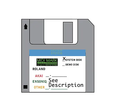 $8.50 • Buy Operating System Startup Disk - Ensoniq EPS-16+ EPS 16+ Version 1.1