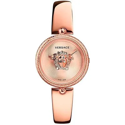 Versace Women's VECQ00718 Palazzo Empire 34mm Quartz Watch • $728.78