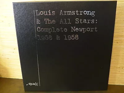 Louis Armstrong & The Allstars: Complete Newport Mosaic Records 4LP Box Set NEW • $249.99