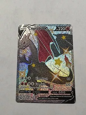 $190 • Buy Pokémon TCG Charizard V Champion's Path 079/073 Holo Secret Rare
