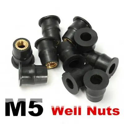 $6.98 • Buy Windscreen Rubber Well Nuts Washers Fit For Honda VFR750 VFR800 CBF1000 CBR954RR