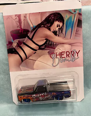 Hot Wheels ‘83 Chevy Silverado As The Cherry Bomb It’s A Custom Real Riders • $49.77