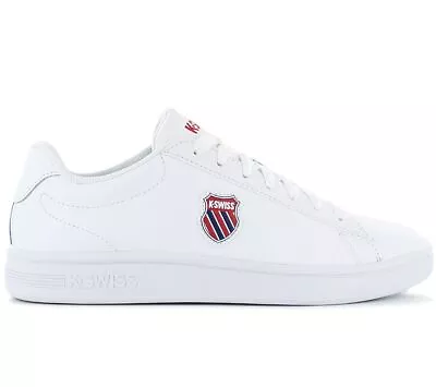 K-Swiss Classic Court Shield Men's Sneaker White 06599-113 Casual Shoes New • $159.87