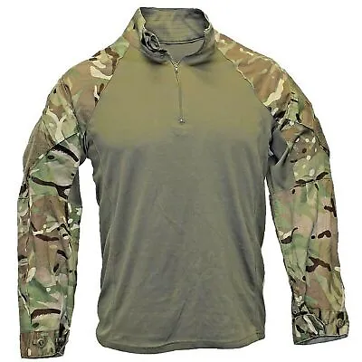 British Army Mtp Ubacs Under Body Armour Shirt Military Issue Combat Airsoft Top • £15.99