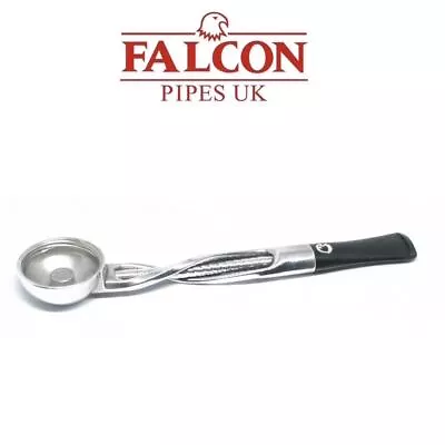 Falcon - Shillelagh (Polished/Silver With Black Stem) • £32.99