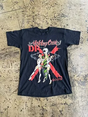 Vintage Motley Crue 1989 Dr. Feel Good Band Tour Shirt Made In The U.S.A • $120