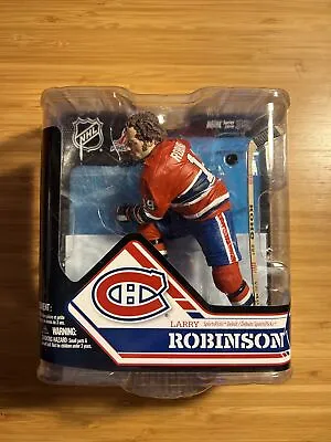 2012 McFarlane NHL Series 32 Larry Robinson Red Jersey Montreal Canadiens NIB • $40