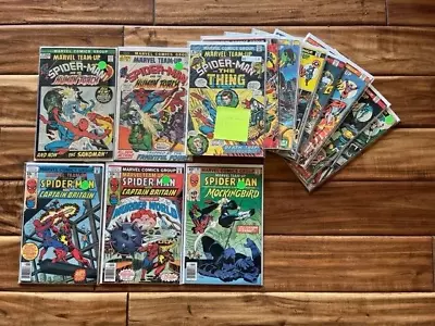 Marvel Team-Up 1 2 6 11 12 13 15 16 17 19 65 66 95 13 Book Lot • $224.99