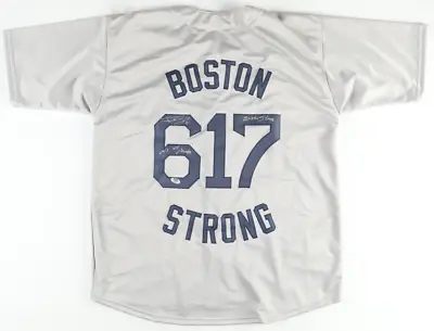 JONNY GOMES '2013 WS Champs' & 'Boston Strong' Signed Red Sox Custom Jersey-PSA • $109.99
