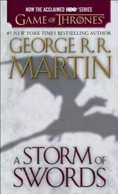 A Storm Of Swords (HBO Tie-in Edition): A Song Of Ice And Fire: Boo - GOOD • $4.08
