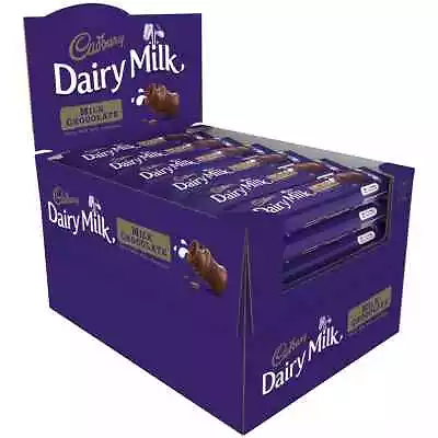 48x 50g Cadbury Full Cream Cocoa Dairy Milk Chocolate Candy Bar Kids Sweet Treat • $84.99