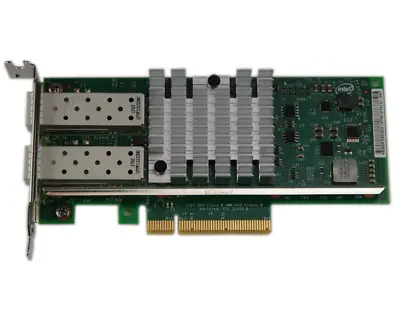 Dell Intel X520-DA2 10GbE SPF+ Dual Port PCIe LP Ethernet Server Adapter 942V6 • $23.95