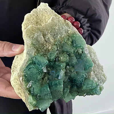 3LB Natural Super Beautiful Green Fluorite Crystal Mineral Healing Specimen • $1.25