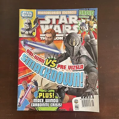 Star Wars: The Clone Wars Magazine #16 Mandalorian Darksaber Obi-Wan Pre Vizsla • $34.18