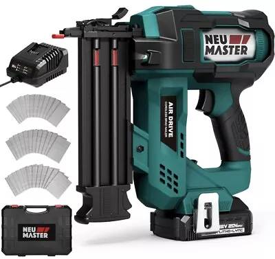 NEU MASTER Nail Gun Battery Powered18GA Cordless Nail Gun With Battery • $114.99