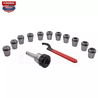 11Pcs ER32 Collet Set MT2 Shank Chuck Tools For Milling Machine Lathe Drilling • $56.99