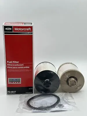 Motorcraft OEM 8C3Z-9N184-C Fuel Filter Kit 08-10 6.4L Ford Powerstroke Diesel • $29.98