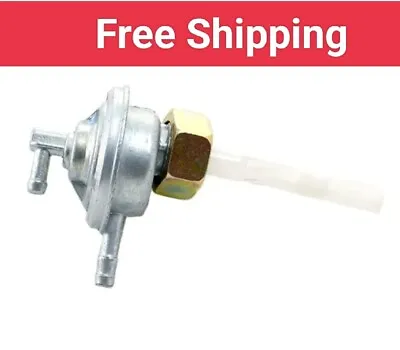 Fuel Pump Valve Petcock W/ Filter Scooter Moped Motorcycle 50cc 125cc 150cc GY6 • $19.79