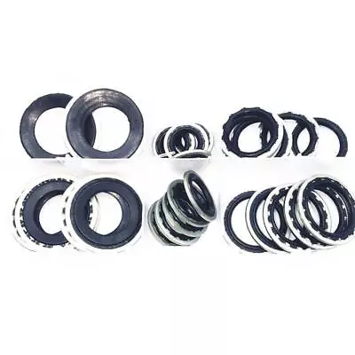 Metal R134a Car Air Conditioning Compressor Gaskets Repair Box 28X 6 Sizes Alloy • $20.30