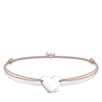 Thomas Sabo Bracelet - Little Secret Heart Pink & Silver • $53