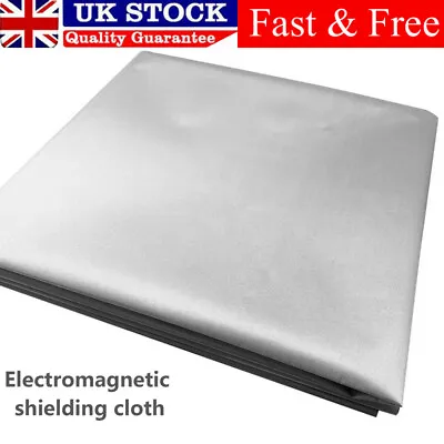 £15.98 • Buy EMF Anti-Radiation Protection Faraday Shielding Fabric Military Grade 0.12mm New