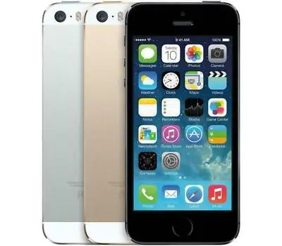 Apple IPhone 5S 16GB /32GB /64Gb-AT&T Unlocked Good Condition B+ • $40