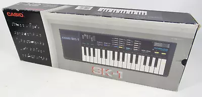 Vintage Casio SK-1 Portable 32 Key Sampling Keyboard Replacement Box Only • $29.95