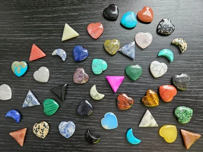 £1.16 • Buy Mix & Match Healing Crystal Shaped Tumbles For Reiki Yoga (Buy 1, Get 1 50% Off)