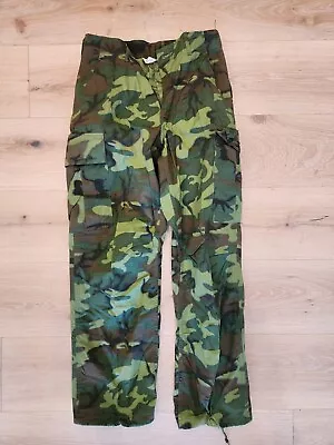 NOS Vietnam Lowland ERDL  Jungle Fatigue Pants Green Dominate Camo • $169.99