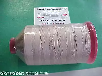 £16.50 • Buy 4000 MTRS FAWN (388) 40's BONDED UPHOLSTERY - LEATHER - TENT - SAIL NYLON THREAD