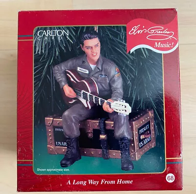 2000 Elvis Presley - A Long Way From Home - Musical - Carlton Ornament • $20.96