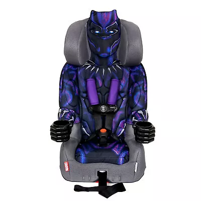 KidsEmbrace Marvel Black Panther Combination 5 Point Harness Booster Car Seat • $146.19