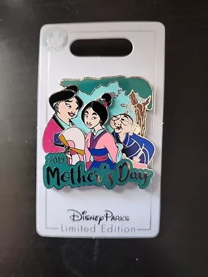 Disney 2019 Mother's Day Pin Mulan Grandmother Fa LE 5000 • $24.95