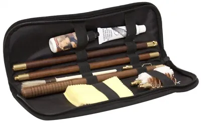 Bisley Pouch Shotgun Cleaning Kit 12G Rod Wool Bronze Brush And More Set  • £24.95