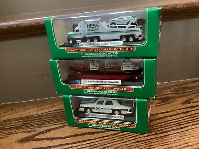 Hess Mini Truck Collection (Lot Of 3) 2001- 2003 (Read Item Description) • $23.75