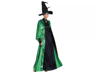 Womens Deluxe Harry Potter Professor McGonagall Costume Wizard Witch Wizardry • $84.99