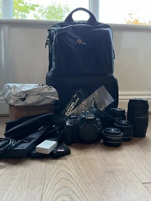 £500 • Buy Canon 650D DSLR Camera Bundle