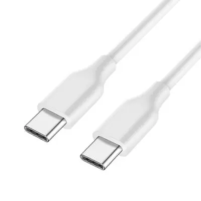 £3.49 • Buy For Samsung Smartphones USB C To USB C Dual Type C Fast Charge Cable Lead