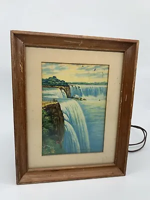 Rare 1953 Econolite  Niagara Falls Frame Style Motion Lamp For Parts ￼Or Restore • $90.87